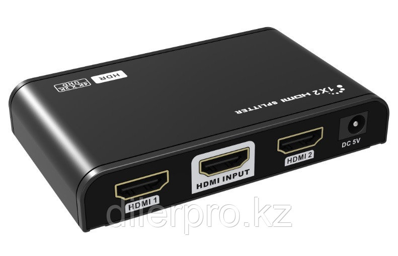 Lenkeng LKV312HDR-V2.0 - Сплиттер (разветвитель) 1 в 2 HDMI 2.0, 4К, HDR, EDID