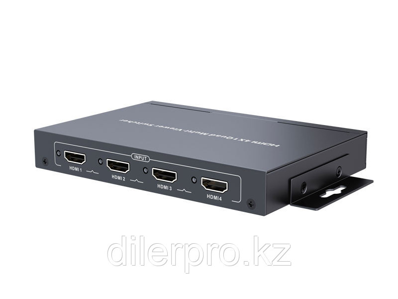 Lenkeng LKV401MS - Переключатель HDMI 4 в 1 с функцией квадрирования изображения - фото 1 - id-p86188370