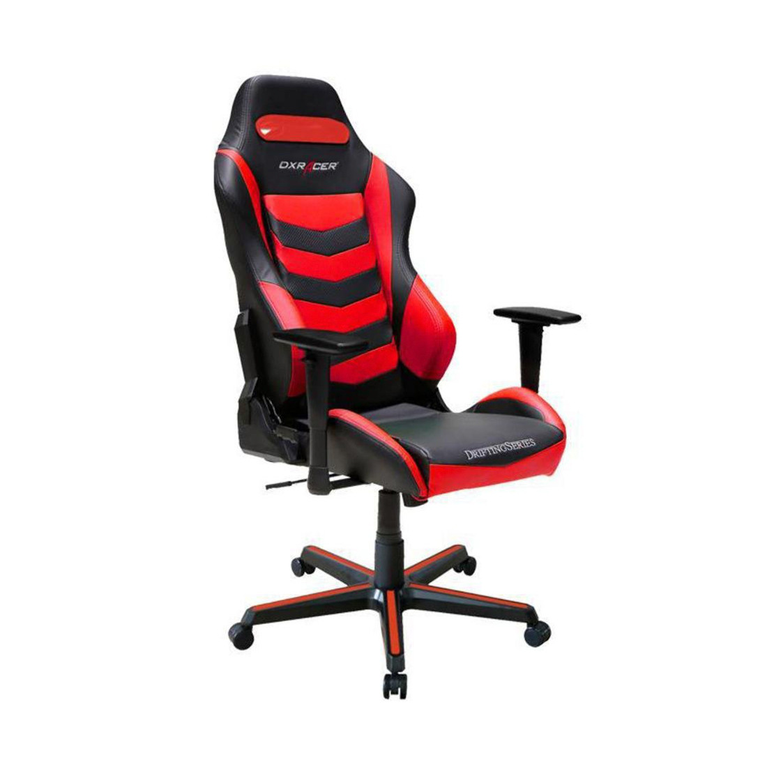 Игровое компьютерное кресло, DX Racer, OH/DM166/NR, Эко-кожа и винил PU,PVC, Металлическая основа кр
