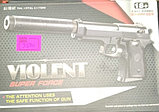 Детский металлический страйкбольный пистолет airsoft gun Модель NO.V1+ Цена 5500, фото 2