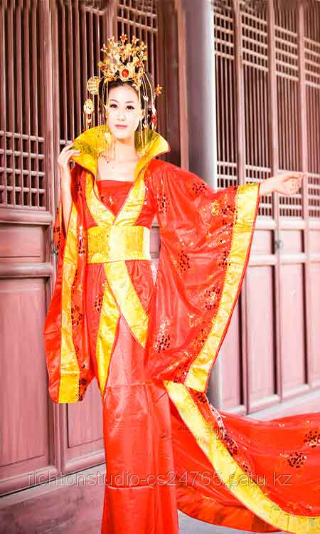 Китайский национальный костюм Алматы. Дракон со шлейфом - фото 1 - id-p86202710