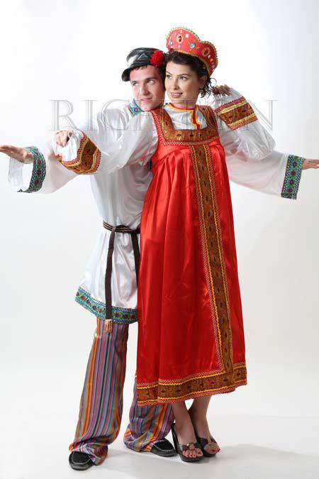 Русские народные костюмы на прокат в АлматыRichton s|для взрослых - фото 1 - id-p86202968