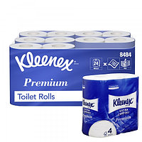 Туалетная бумага в стандартных рулонах Kleenex Premium Extra Comfort 8484