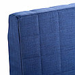 Диван-кровать 3-местный БЕДИНГЕ Шифтебу синий ИКЕА, IKEA, фото 2