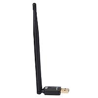 Wi-Fi Беспроводной сетевой адаптер EDUP EP-MS15003 300Mbps + антенна