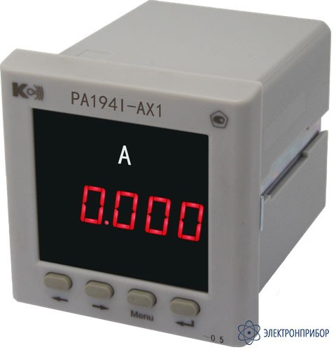 PA194I-AX1 амперметр 1-канальный (общепромышленное исполнение) - фото 1 - id-p86212836