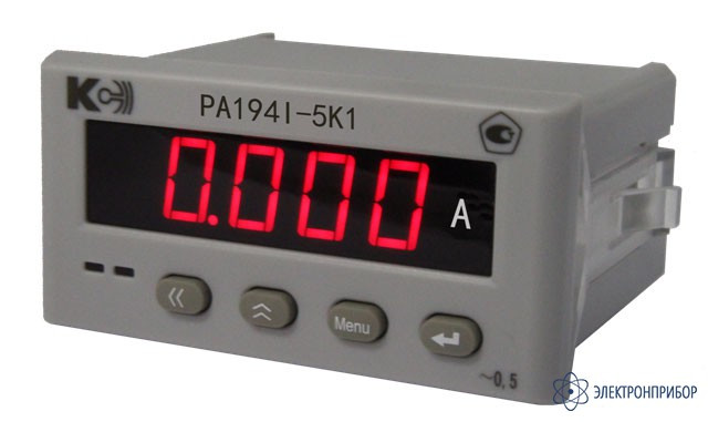 PA194I-5K1 амперметр 1-канальный (общепромышленное исполнение) - фото 1 - id-p86212842
