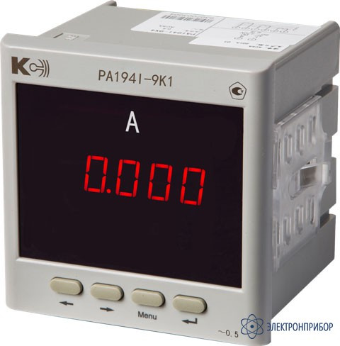 PA194I-9K1 амперметр 1-канальный (общепромышленное исполнение) - фото 1 - id-p86212843