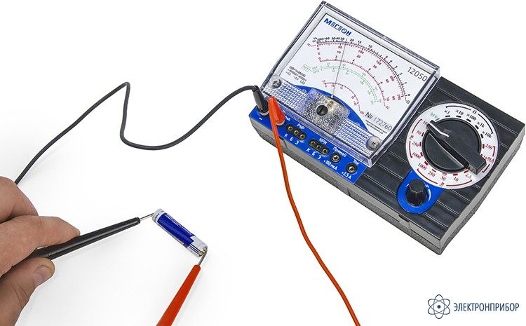 МЕГЕОН 12050 аналоговый мультифункциональный тестер - фото 4 - id-p86214600