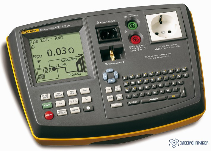 Fluke 6500-2 портативный тестер электробезопасности - фото 1 - id-p86214119