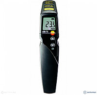 Testo 830-T2 2 нүктелі лазерлік нысана белгілеушісі бар инфрақызыл термометр