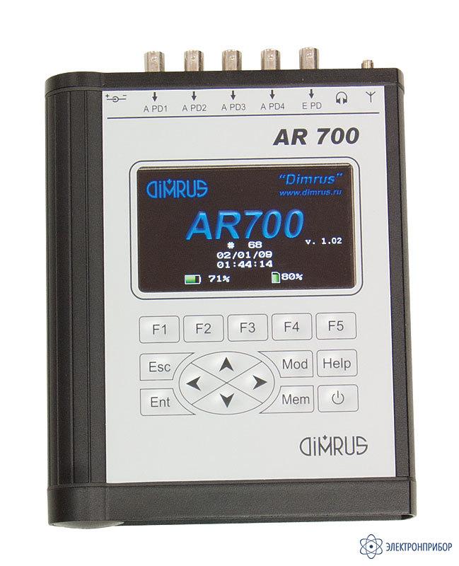 AR700 прибор для анализа частичных разрядов и локации зоны дефекта в изоляции трансформатора при помощи - фото 1 - id-p86216575