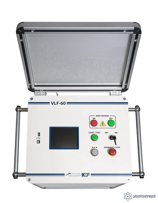 VLF-60 установка для проведения испытаний напряжением сверхнизкой частоты - фото 4 - id-p86215898