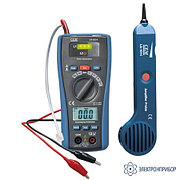 LA-1014 — 2 в 1: кабель тестер + мультиметр
