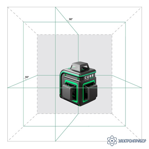 ADA Cube 3-360 GREEN Home Еdition построитель лазерных плоскостей - фото 7 - id-p86216187