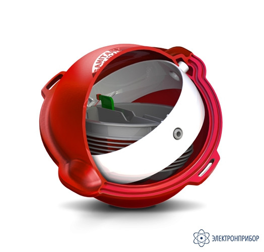 Tempo OmniMarker II ОМ-09 шаровой пассивный маркер для энергетики (красный) - фото 2 - id-p86216215