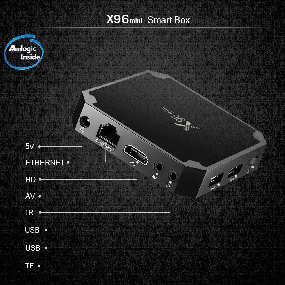 ANDROID TV BOX X96 mini, Фильмы, Сериалы, Ultra HD 4K, 2 ГБ ОЗУ - фото 9 - id-p85519086