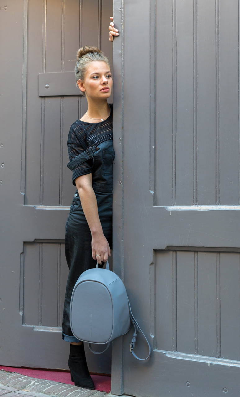 Рюкзак Elle Fashion с защитой от карманников, темно-серый - фото 7 - id-p86219505