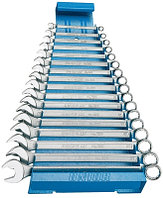 Набор ключей комбинированных удлинённых в металлическом стенде - 120/1MS UNIOR