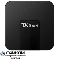 ANDROID TV BOX TX3 mini, Поддерживает Google Play, 4k Ultra HD, 2 ГБ ОЗУ