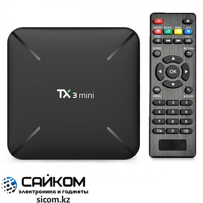 ANDROID TV BOX TX3 mini, Поддерживает Google Play, 4k Ultra HD, 2 ГБ ОЗУ - фото 2 - id-p85519091