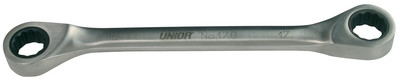 Ключ кованый накидной с храповиком - 170 UNIOR