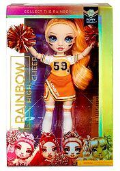 Кукла Рейнбоу Хай Поппи Роуэн- Черлидер- Rainbow High Cheerleader Squad Poppy Rowan (оранжевый) - фото 1 - id-p86222599