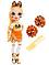 Кукла Рейнбоу Хай Поппи Роуэн- Черлидер- Rainbow High Cheerleader Squad Poppy Rowan (оранжевый), фото 2