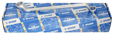 Набор ключей накидных с изгибом (7 предм.) в картонной коробке, 24-46мм UNIOR