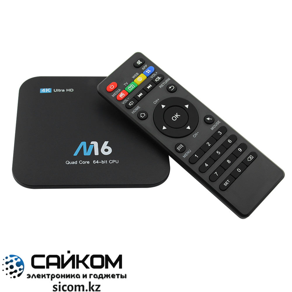 ANDROID TV BOX M16 4K Ultra HD, ВКонтакте, Инстаграм, Огромный функционал - фото 2 - id-p85519119