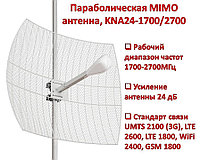 Параболическая MIMO антенна, KNA24-1700/2700 SMA