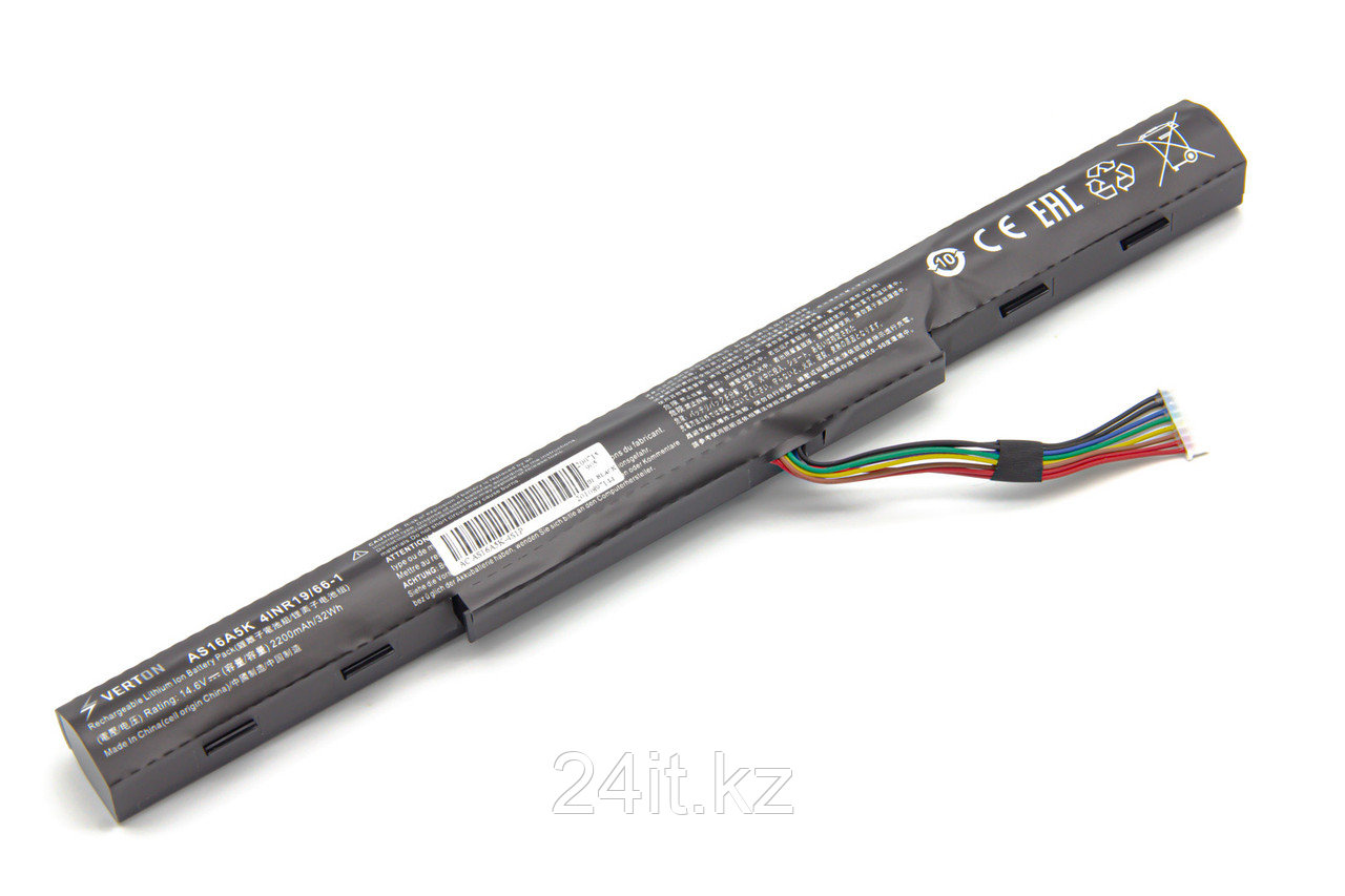Аккумулятор AS16A8K для ноутбука Acer 14.8V 38Wh 2600mAh