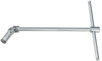 Ключ свечной Т-образный с карданным шарниром, удлинённый - 194/2D1L UNIOR