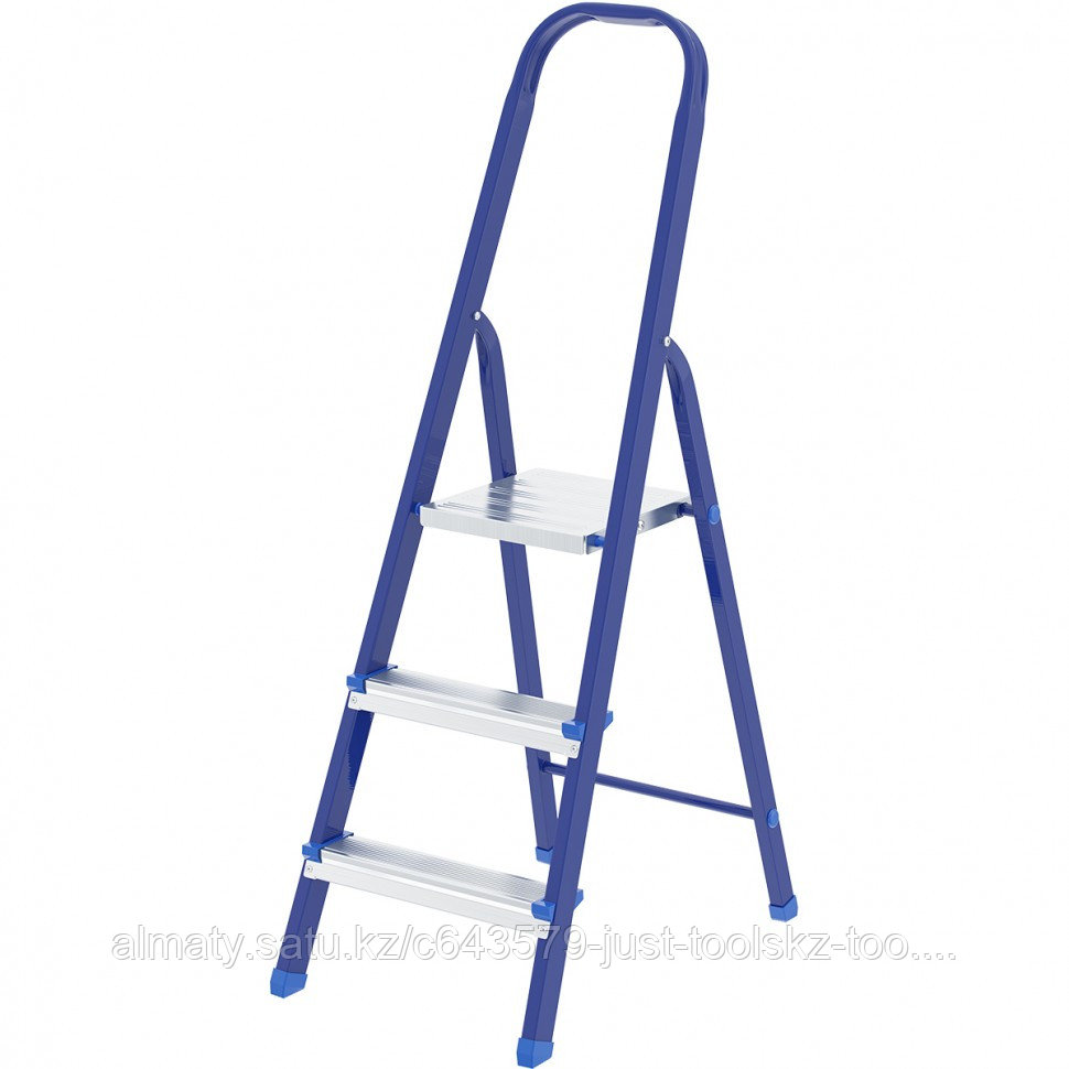 Стремянка, 3 ступени, стальная, Россия, Сибртех