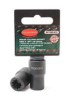 ROCKFORCE Головка для суппорта 9мм, 3/8"(PORSCHE, AUDI Q7, VW Touareg),на пластиковом держателе 46713