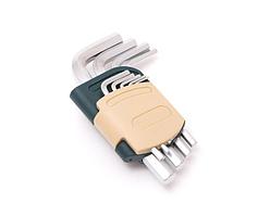 ROCKFORCE Набор ключей Г-образных 6-гранных, 9 предметов (1.5, 2, 2.5, 3-6, 8, 10мм) в пластиковом держателе