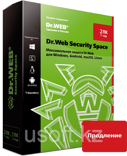 Dr.Web Security Space. Продление