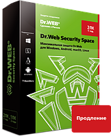 Dr.Web Security Space. Ұзарту (электрондық кілт)