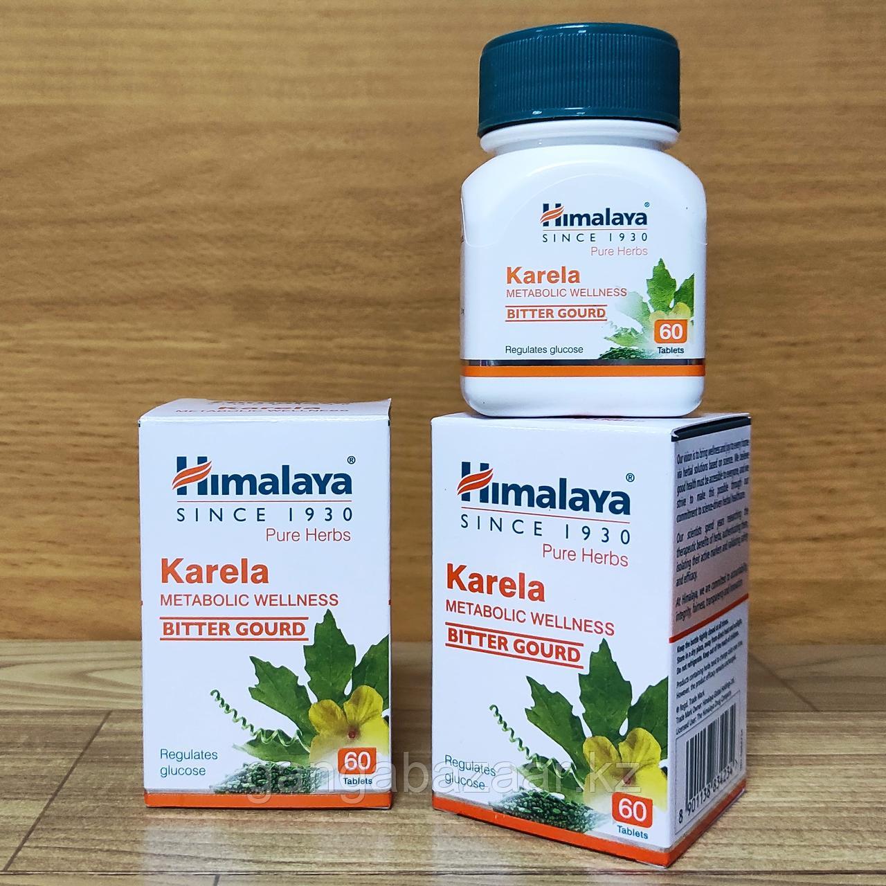 Карела Хималая (Karela, Himalaya) при сахарном диабете, для улучшения обмена веществ, 60 табл