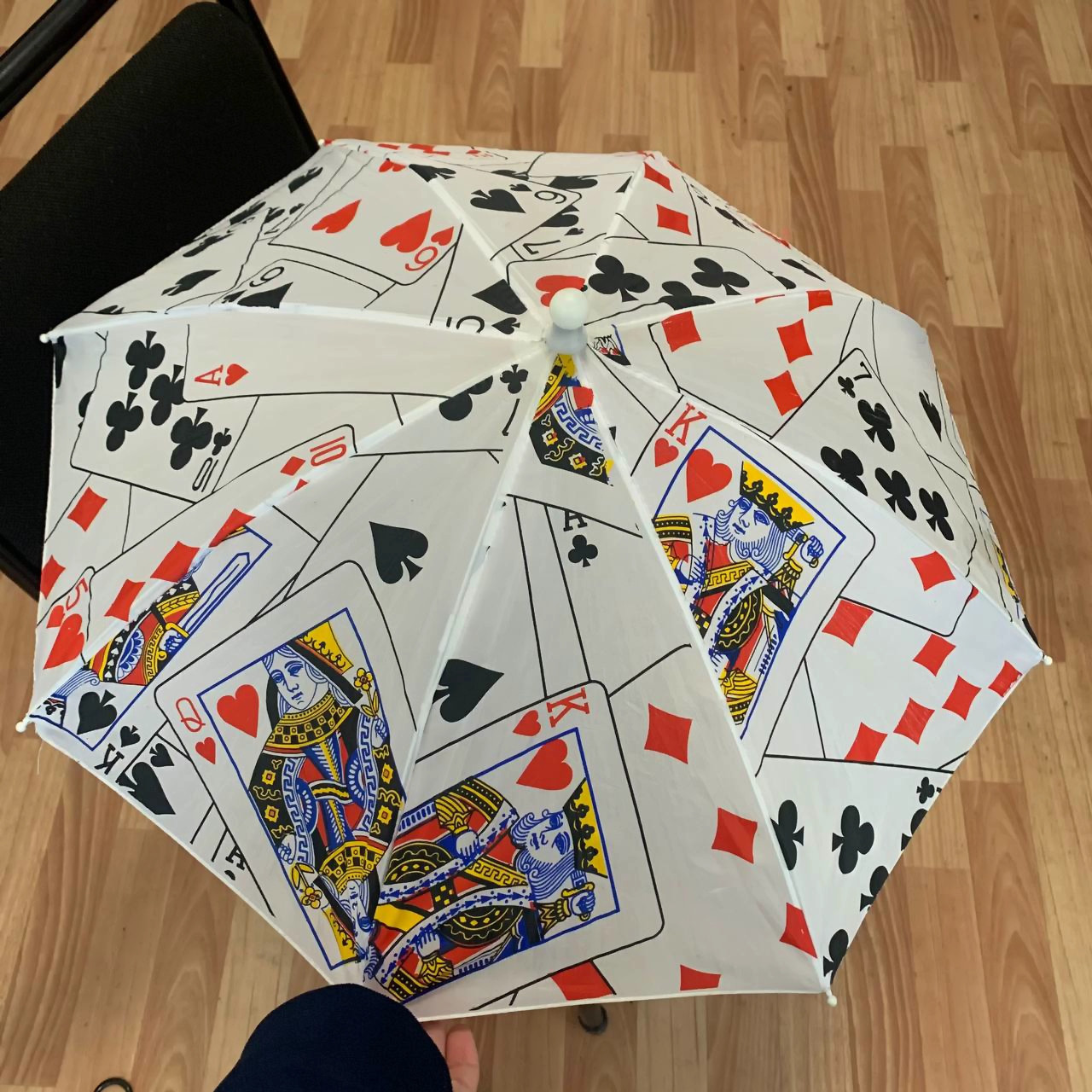 Карточный зонтик - фото 3 - id-p86308791