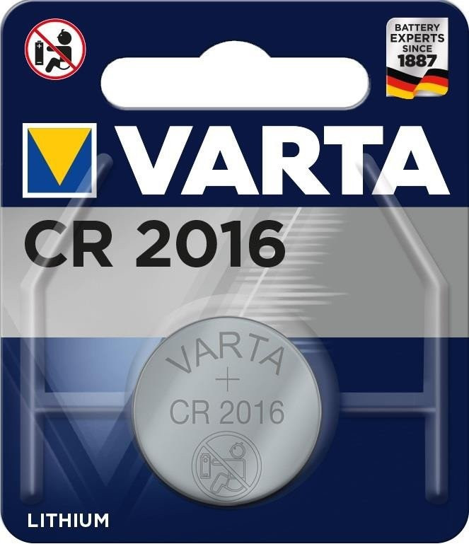 Батарейка литиевая VARTA CR 2016 3V