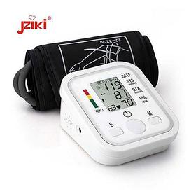 Тонометр осциллометрический цифровой автоматический JZIKI для измерения артериального давления и пульса