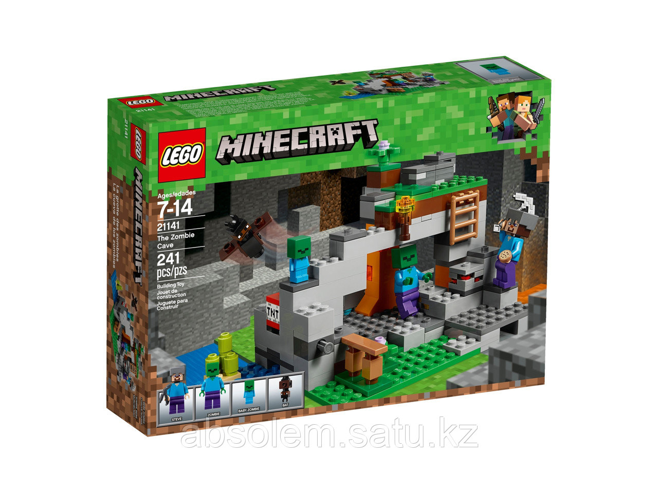 LEGO Minecraft Пещера зомби 21141