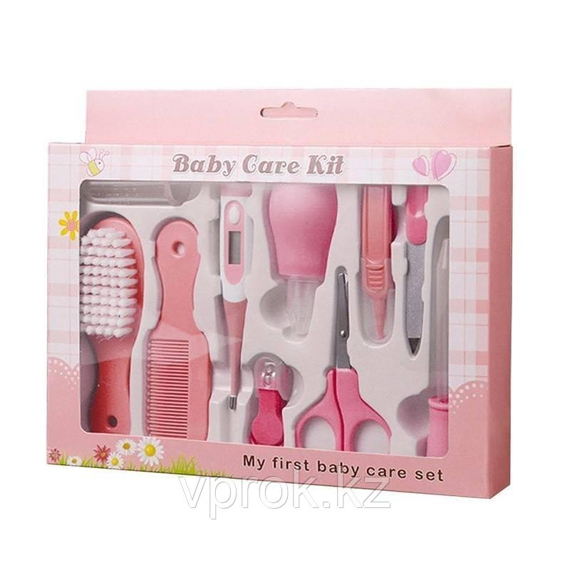 Набор по уходу за новорожденным Baby Care Kit, розовый - фото 1 - id-p86368753