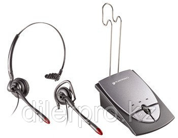 Plantronics S12 — гарнитура для колл-центра с адаптером