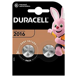 Батарейка Duracell CR 2016 2шт