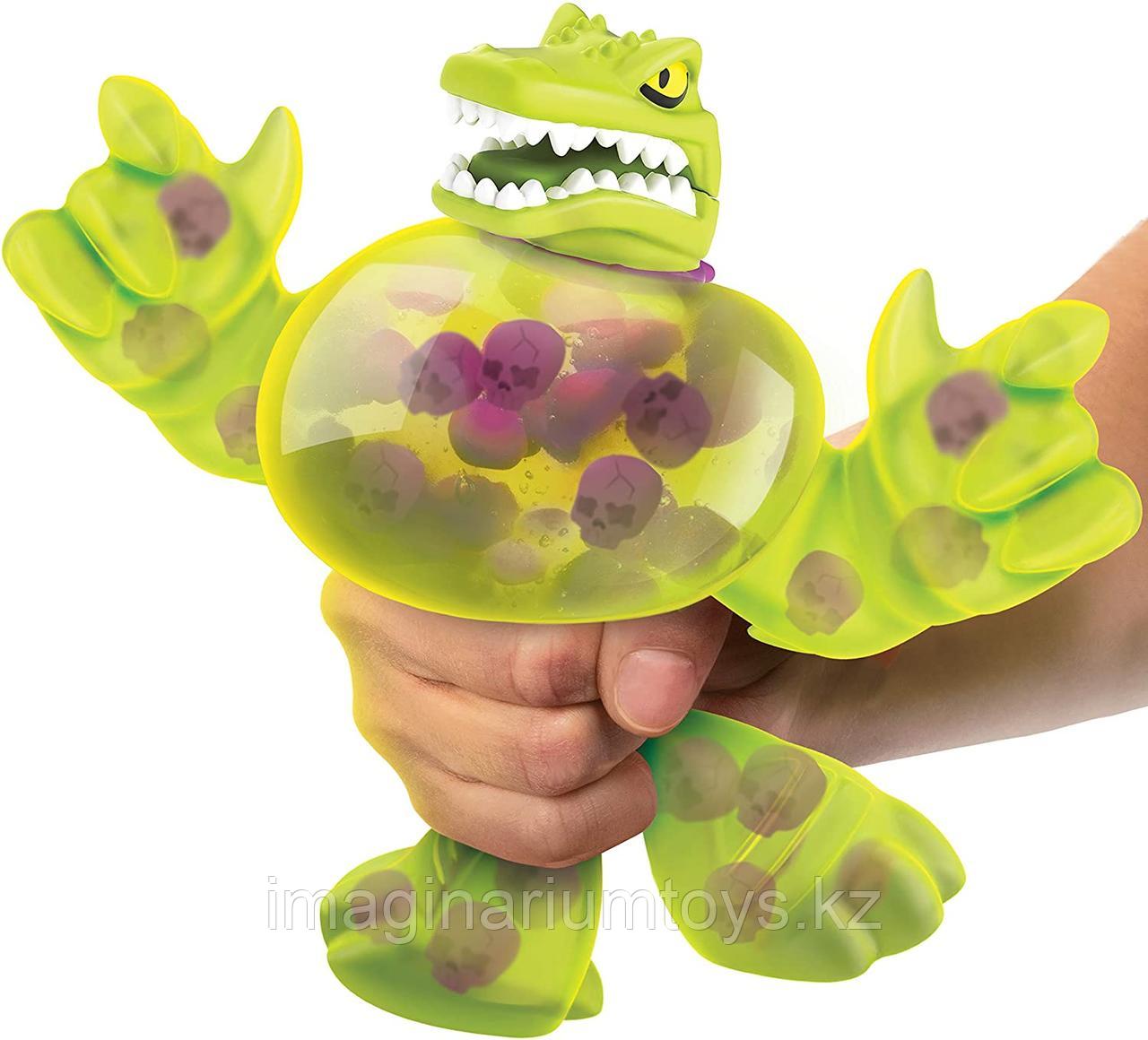 Гуджитсу набор динозавры Трицератопс и Шредз игрушка Goo Jit Zu серия X-Ray - фото 4 - id-p86370484