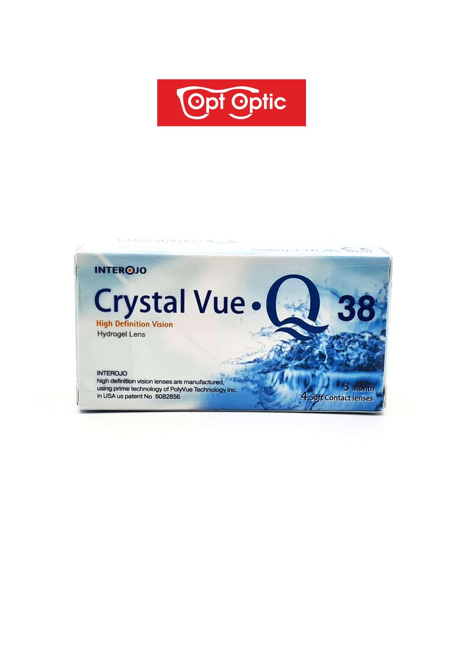 Контактные линзы Crystal Vue Q 38 Квартальные / 14 / 8.6