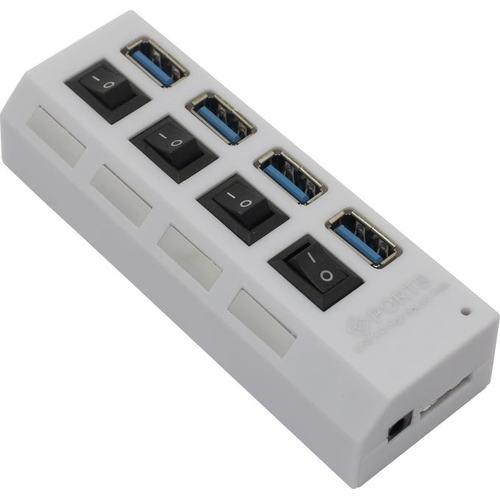 USB 3.0 хаб с выключателями SBHA-7304 СуперЭконом