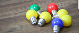Светодиодные лампы 7 ватт,  лампочка для ретро гирлянда Belt light, лампочки разноцветные, лампы для гирлянд, фото 3